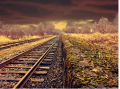 železnice (plynutí času), www.pixabay.com, Licence: CC0 Public Domain / FAQ